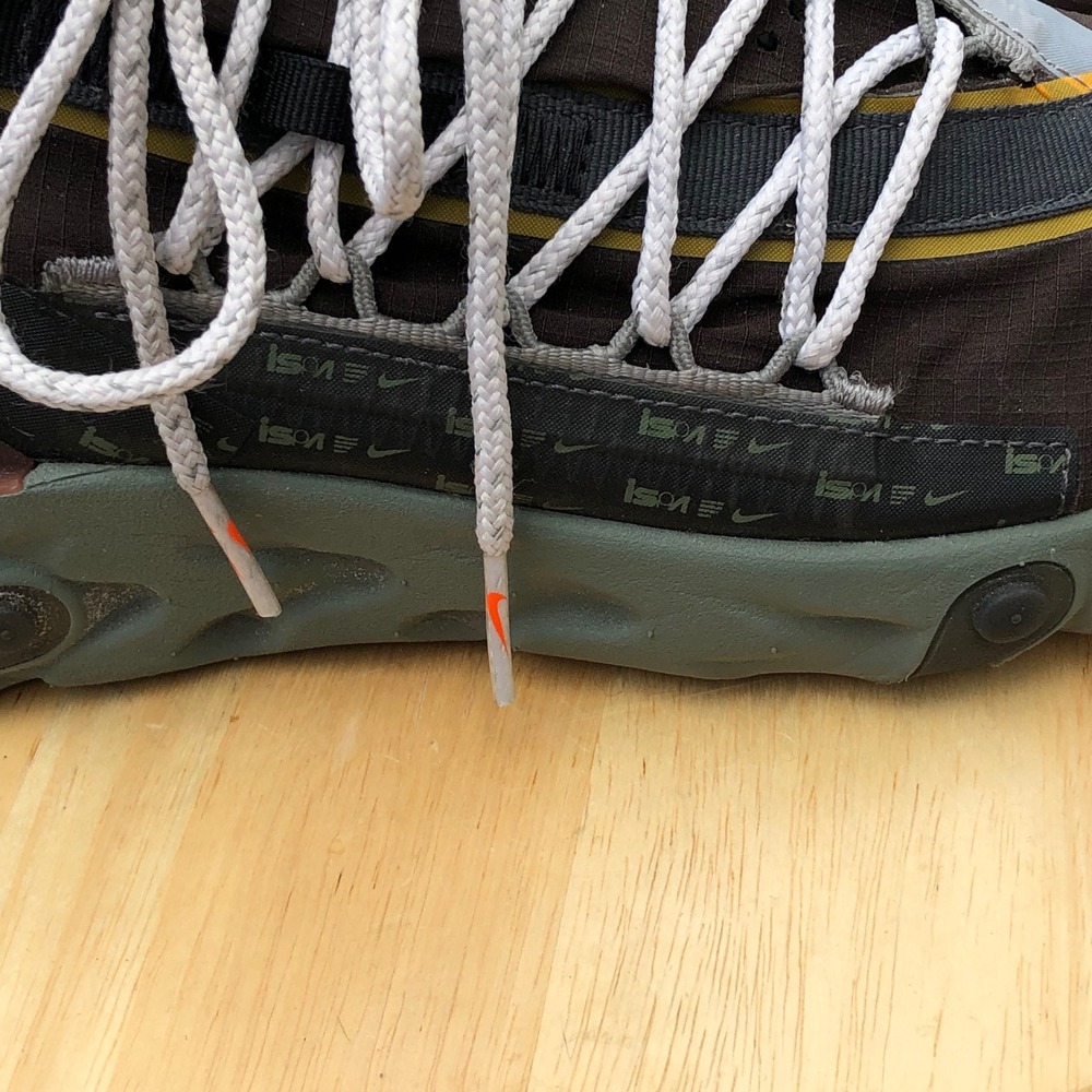 Nike React Runner ISPA Shoes Men 7 Gorpcore Velvet Brown Terra Orange AR8555-200 - Picture 11 of 16